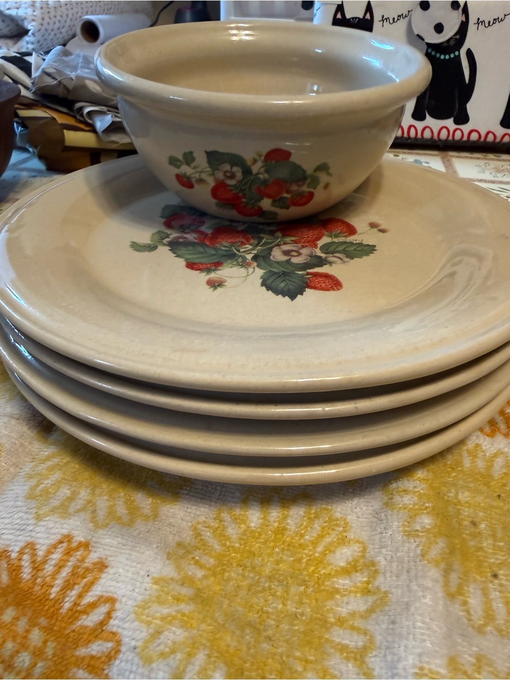 vintage stoneware item from the "Yesteryears"